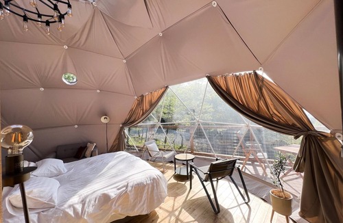 Daisen Cabin | A large glamping facility with a maximum size of 2/Saihaku-gun Tottori