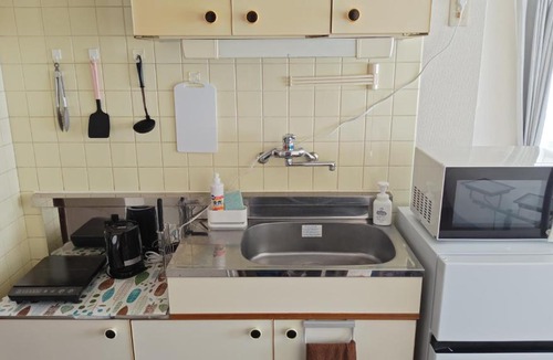 Kurume Apartment | A low-cost room with full facilities! Direct express bus from Fukuoka Airport!