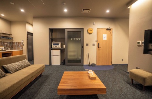 Biei Hotel | A relaxing room that combines modern apartment des/Kamikawa District Hokkaidō