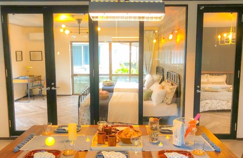 Chatan House | A stylish space with a large floor plan 5 minute / Nakagami-gun Okinawa