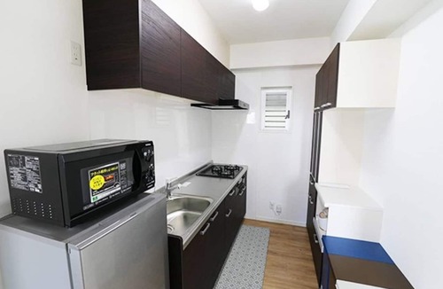 Okinawa Apartment | A very popular, newly built condominium in Sakaemachi!3 minute walk to Yui Rail Asato Station.Can accommodate up to 5 people!Many nearby restaurants