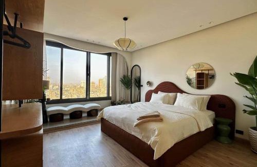 Gezira Apartment | Above the Horizon Nile View Zamalek Loft