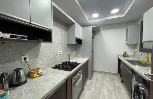 New Cairo Apartment | Access - lux smart home with garden at cfc 2bedr