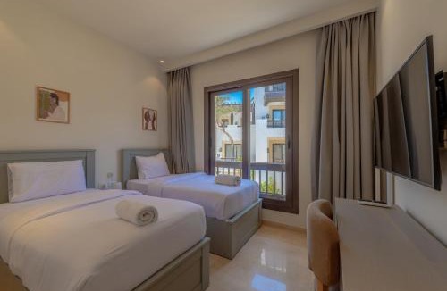 El Gouna Apartment | Ancient Sands Resort Lux 2BR POOL VIEW apartment El Gouna I Near the Golf Course