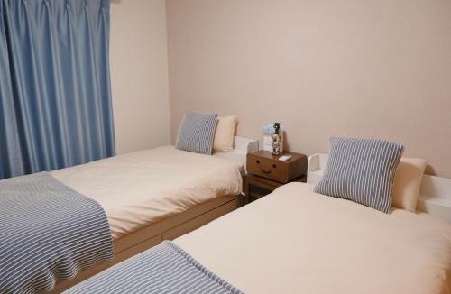 Suminoe Apartment | Anhe House Cute Character Style Entire House for 8 Near Public Transport 6 min Walk &2 Baths 2 Toilets Family Friendly