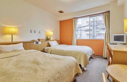 Kumagaya Hotel | Annex building Smoking Twin Free WiFi availabl/Kumagaya Saitama