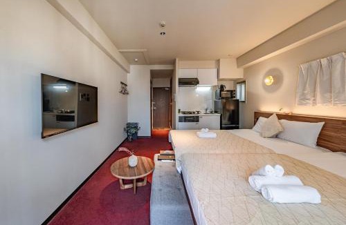 Nishishinsaibashi Apartment | Apartment Hotel 11 Amemura- Vacation STAY 19077