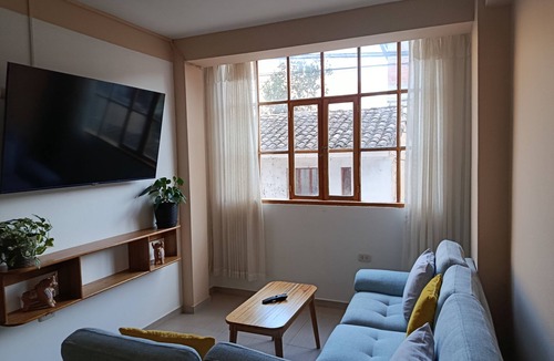 Yucay Apartment | Apartment with mountain view.