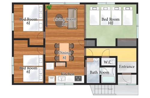 Kita Ward Apartment | ApartmentHotel KAIDO 北22条西5丁目
