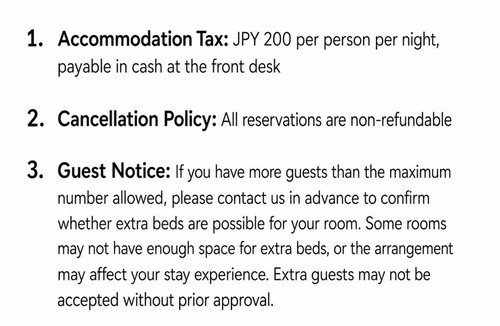 Hokujo Hotel | Apricot Pension