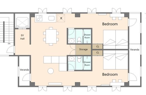 Maeda Apartment | Aqua shallows