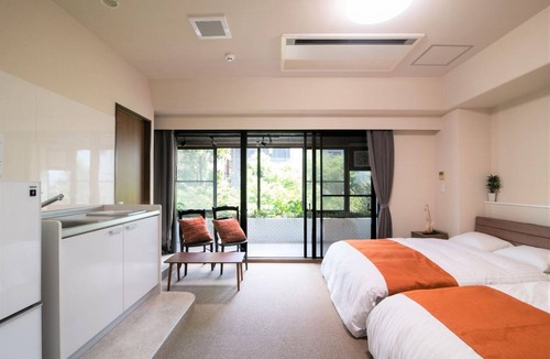 Furusato Onsen Apartment | Arbor201 Kagoshima chuo sta 3minUp to 4 ppl/Kagoshima Kagoshima