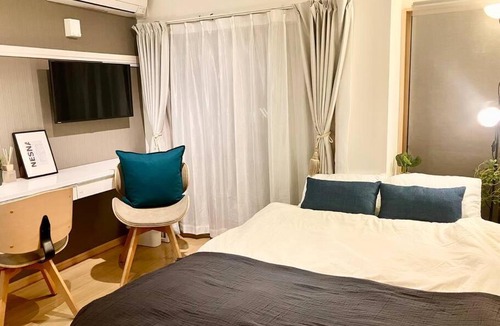 Funabashi Apartment | AYA Funabashi102 船橋駅徒歩7分 観光地へアクセス良好 空港直通 買物と飲食天国 ディズニー 長期 カップル 1人 出張 bidet seat