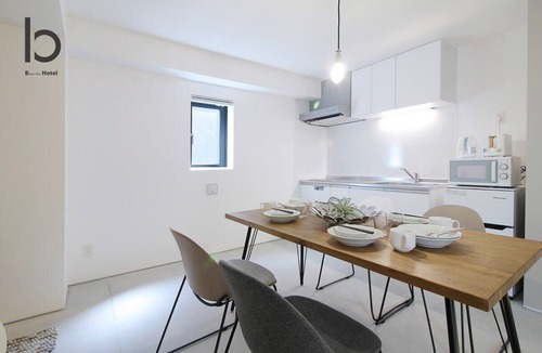 Hiroshima City Centre Apartment | b hotel 402 Central Inner-Side Comfort Studio