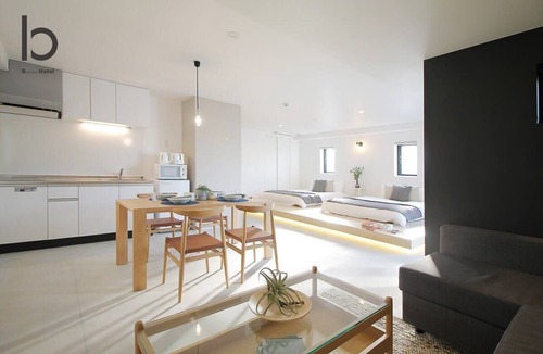 Hiroshima City Centre Apartment | b hotel 702 Central Inner-Side Comfort Studio