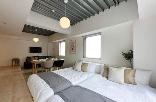 Hiroshima City Centre Apartment | b hotel Arts Dobashi - Studio Apt for 6 Ppl Near Peace Park