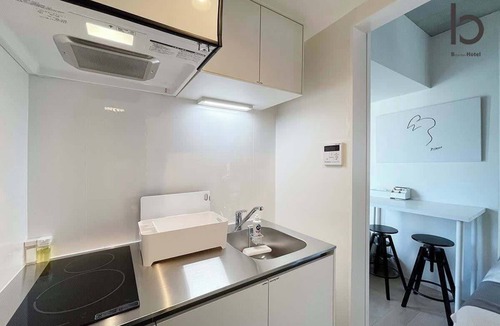 Hiroshima City Centre Apartment | b hotel Neko Yard | Modern Loft Studio Downtown