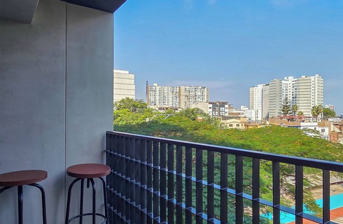 Barranco Apartment | Balcony and fiber-optic WiFi just steps from the Malecón