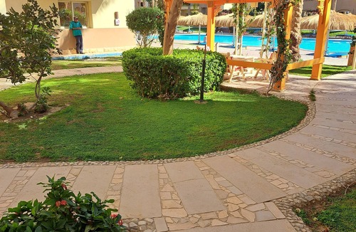 Al Ahyaa Apartment | beach front 2-bedroom apartment at al karama resort aqua park at hurghada