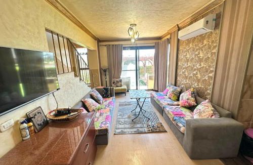 Zafarana Resort | Blue Bay Asia Elsokhna Duplex 3 Rooms Villa With Garden Jungle & Pool View