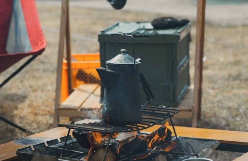 Nahari RV Rental | Bonfire coffee experience private villa rental /Aki District Kōchi