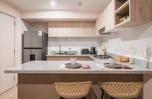 Petit Jean Ocharan Apartment | Bright Premium AC 2BR · Larco · 24h Reception