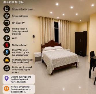 Nuevo Chimbote Hotel | Casa Mi Perú