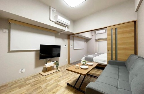 Hiroshima City Centre Apartment | Casaen by b hotel - 1BR with balcony near Hondori Shopping Arcade, 6PPL