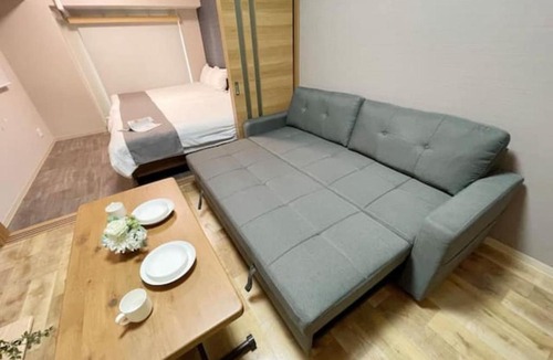 Hiroshima City Centre Apartment | Casaen by b hotel- Modern 1 BR near Hondori District for 6 Ppl