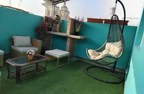Lima Historic Center House | Charming room with terrace in amazing Lima with WiFi