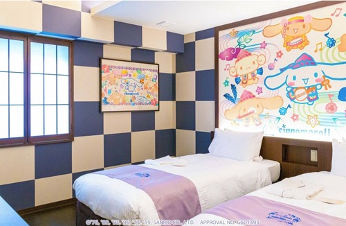 Asato Hotel | Cinnamoroll Character Twin | Room only Stand/Naha Okinawa