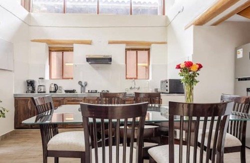 Calca Villa | Comfortable Villa in the Sacred Valley: Hot Tub, Sauna, Views of the Waterfall and Mountains