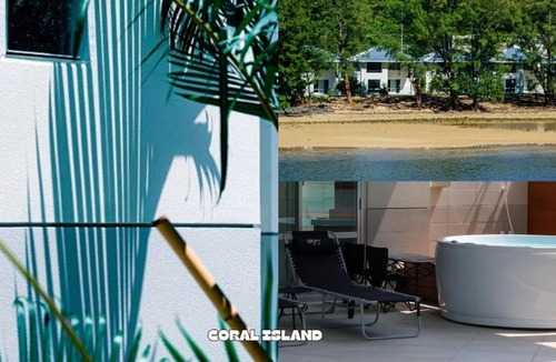 Nago Villa | CORAL ISLAND 1棟貸し 天然ビーチまで徒歩5秒 ジャグジー付きVilla