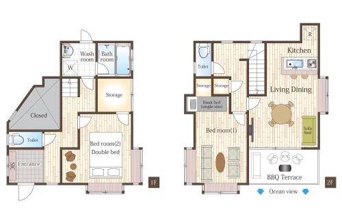 Atami Apartment | Cottage Atami Momoyama-choコテージ熱海桃山町
