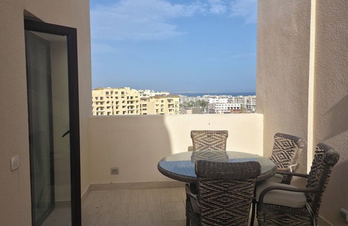Village Road Apartment | Cozy clean studio At hurghada promenade with fantastic pool and sea views