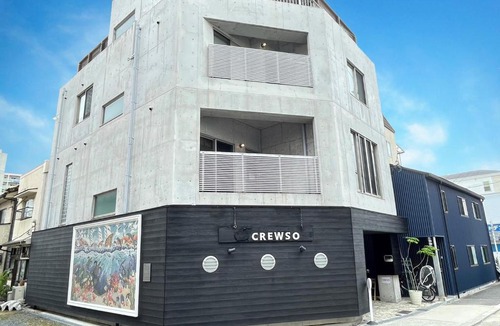 Shin-Osaka Villa | CREWSO Designers house for max 16ppl