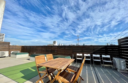 Shin-Osaka Villa | CREWSO Designers house for max 16ppl