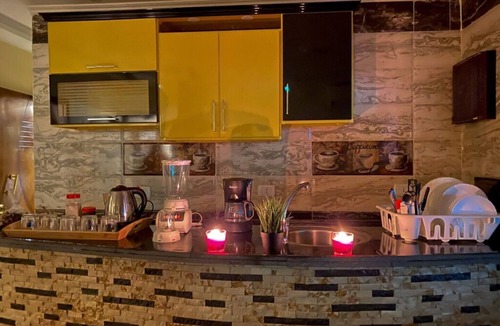 Wadi El Natrun Apartment | Deluxe apartment 2 bedrooms with Pyramids view and Egyptian museum and kitchen