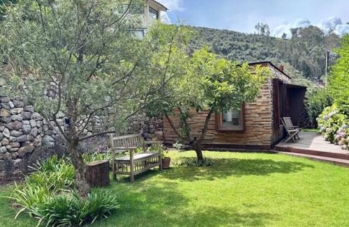 Cusco Historic Center Cabin | Designer Cabin · Skylight Bath, Garden & Andean Views