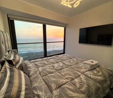 San Miguel Apartment | Elegante Departamento vista al mar en Lima