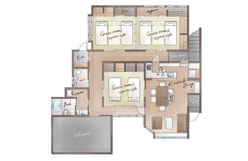 Okaya Apartment | Entire traditional House, 6 beds,max 8 guests ,貸切古民家,長野岡谷IC5分,