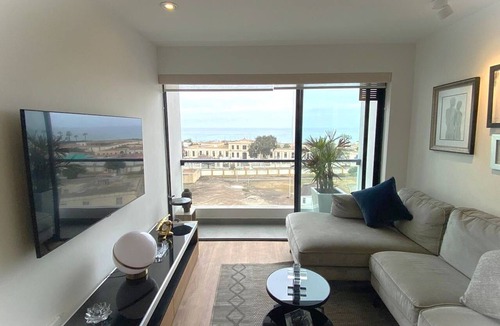 Magdalena del Mar Apartment | Exclusive Ocean Views in Magdalena, Steps from San Isidro