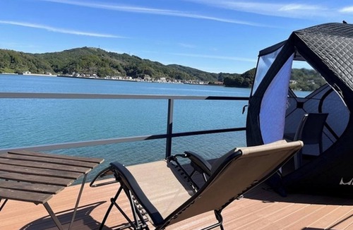 Matsuura RV Rental | Facing cabin for 58 people Panoramic sauna p/Matsuura City Nagasaki
