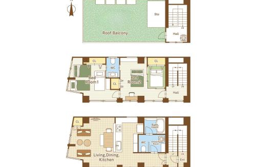 Nishiikebukuro Apartment | FINOA Ikebukuro Sky Terrace Suite