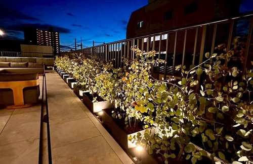 Fukushima Condo | Flam Hotel Luxury Penthouse Osaka | Sauna & Rooftop Terrace Near USJ