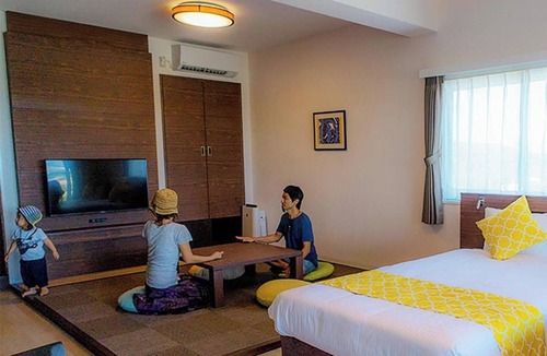 Nakadomari Hotel | For 2 people Partial Ocean View Twin vs | Roo/Kunigami-gun Okinawa