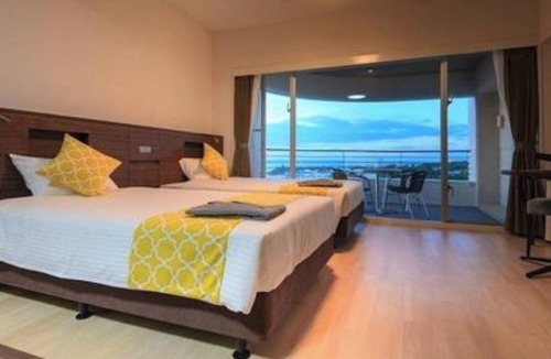 Nakadomari Hotel | For 3 people Partial Ocean View Twin vs | Roo/Kunigami-gun Okinawa