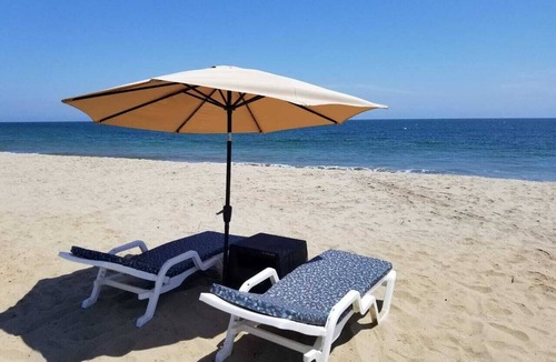 Canoas de Punta Sal House | Fully equipped beachfront bungalow with a pool, accommodating 7 people