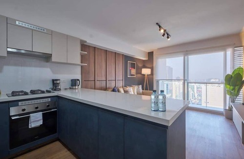 San Eugenio Apartment | Geko l Graceful 1BR w/City Views in San Isidro