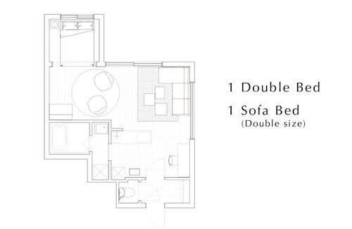 Susukino Apartment | Glass shiseikan 301